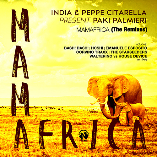 INDIA & PEPPE CITARELLA pres. PAKI PALMIERI  “Mamafrica (The Remixes)”