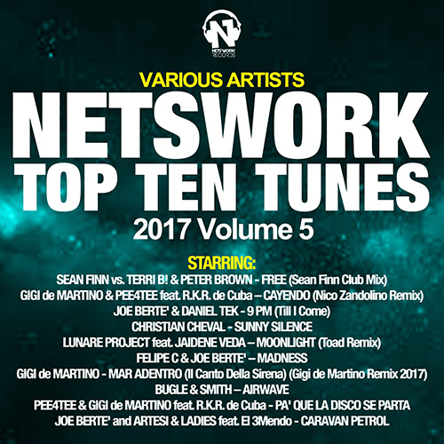 VARIOUS ARTISTS “NETSWORK TOP TEN TUNES 2017 Vol.5”