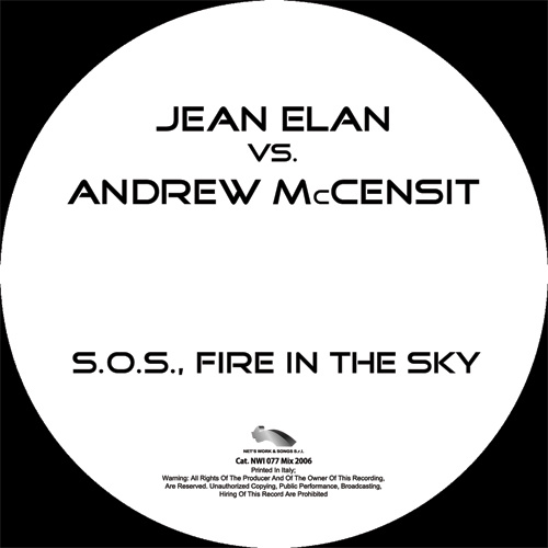 JEAN ELAN vs. ANDREW McCENSIT – “S.O.S., Fire In The Sky ”