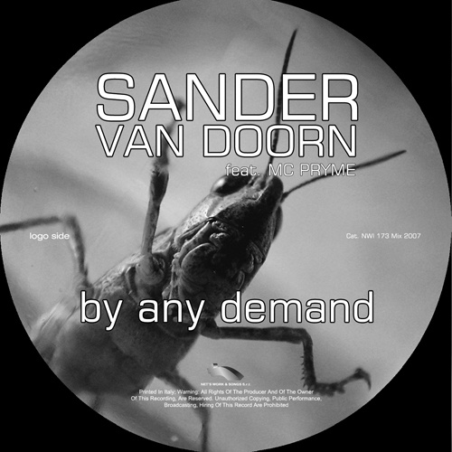SANDER VAN DOORN feat. MC PRYME “BY ANY DEMAND”