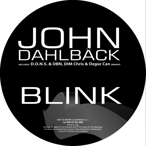 JOHN DAHLBÄCK “Blink”