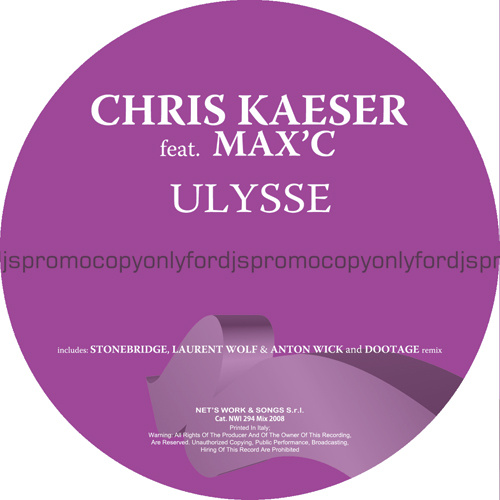 CHRIS KAESER Feat. MAX’C “Ulysse”