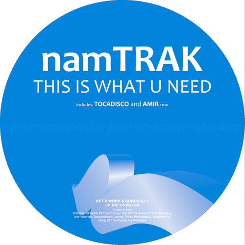 namTRAK “This Is What U Need”