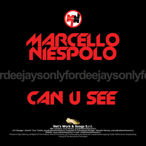 MARCELLO NIESPOLO “Can U See”